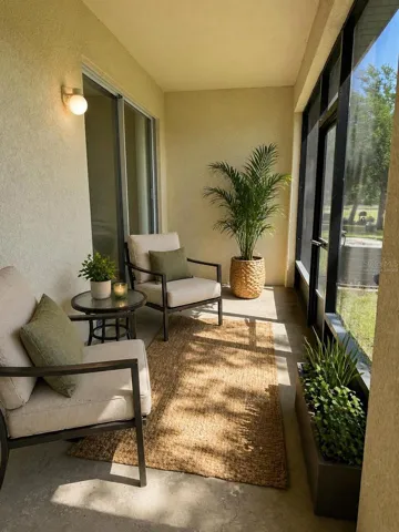 Virtually Staged Lanai