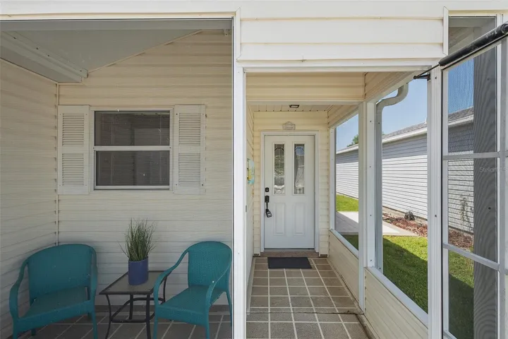 front screened patio