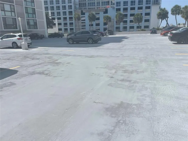 2nd floor PARKING with 1 secure spot and guest parking