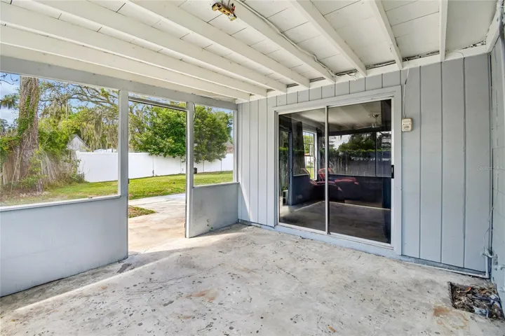 Enclosed Patio