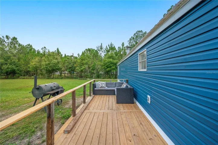 Back deck