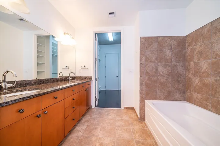 Master Bath Tub and separate shower