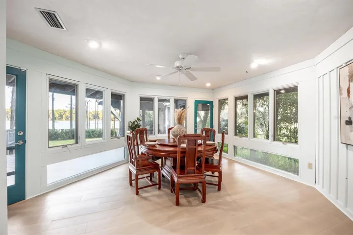 Dining Room with View of the Lake