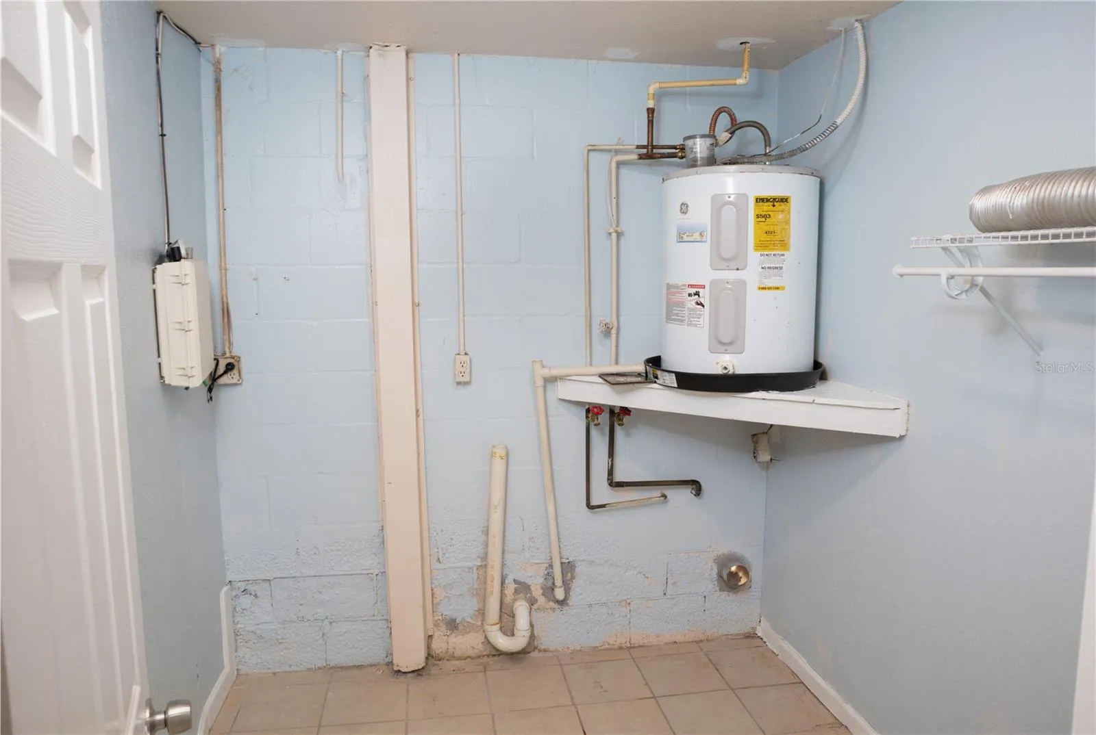 large inside laundry room