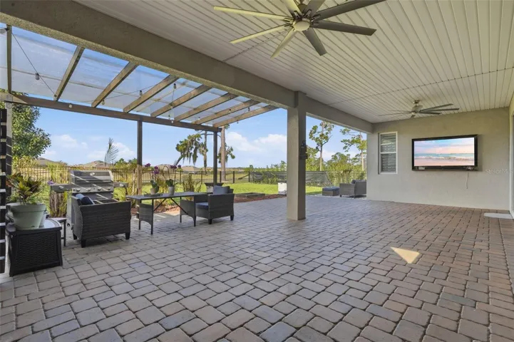 large patio