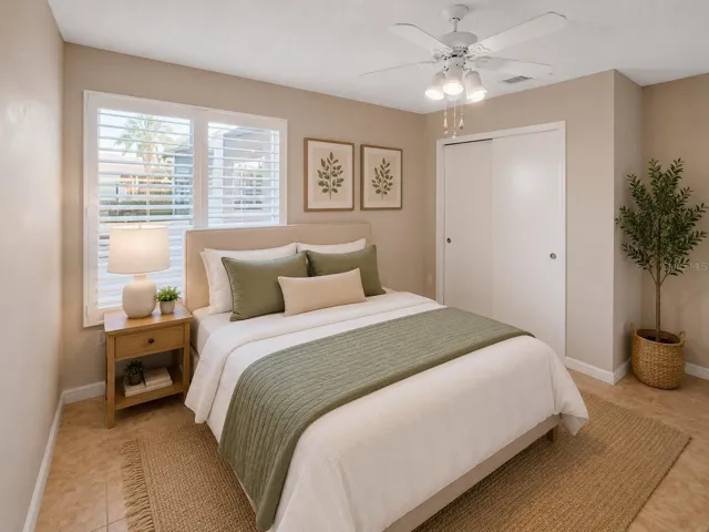 Staged Guest Bedroom