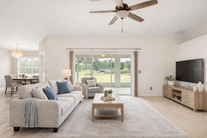 Living room area