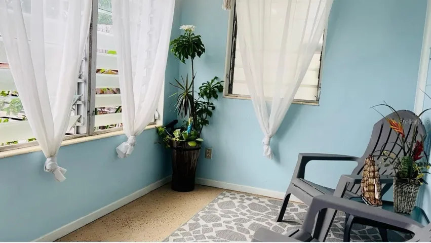 Front Porch of yellow back studio unit on 1760 wisconsin | 1760 & 1762 Wisconsin, Sarasota, FL 34239