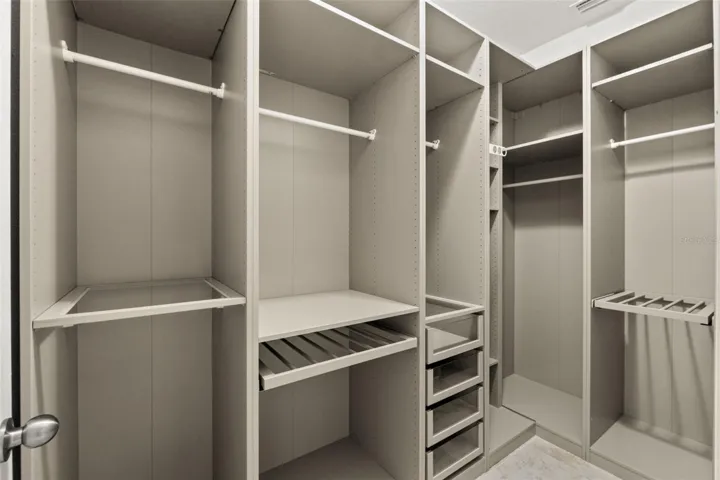 primary closet