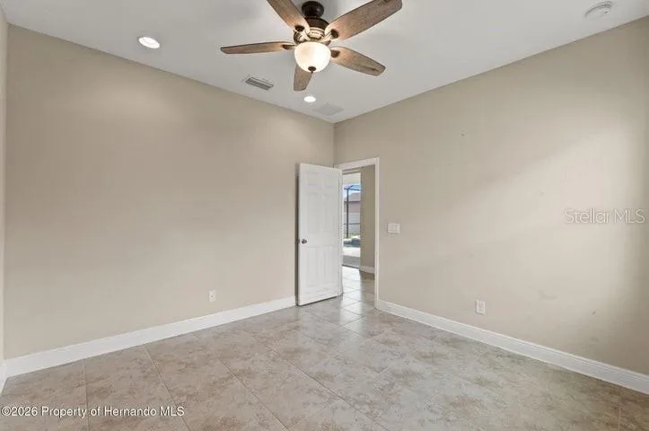 downstairs bedroom