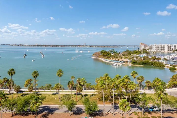 Quiet, private edge of downtown Sarasota