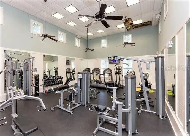 Community fitness center.