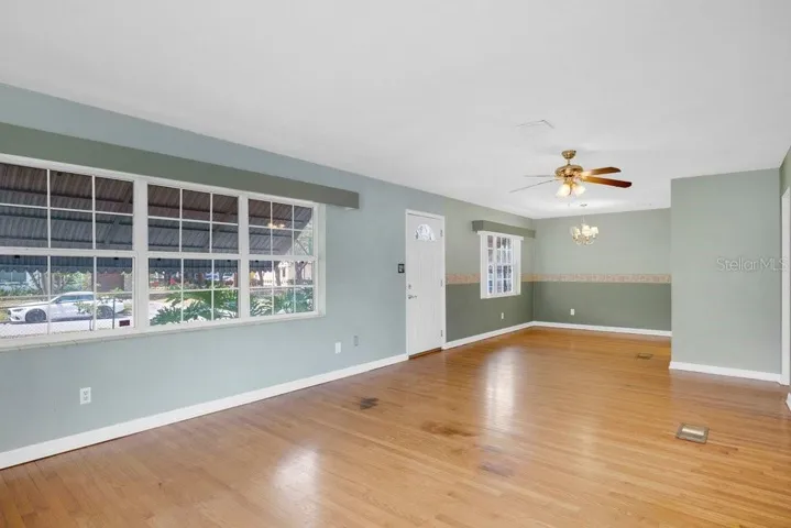 Living Room into Dining Room