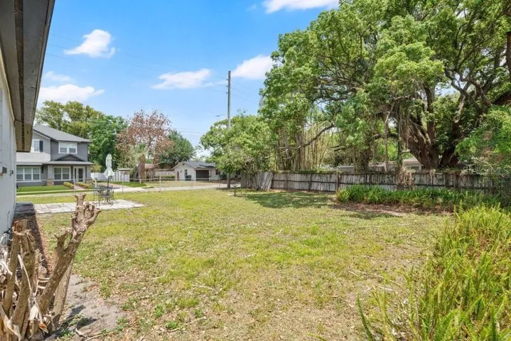 Spacious Back Yard