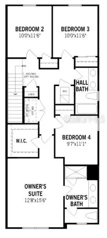 Meridian Parks Lot 6014 (Lot 1014 in Phase 6) Second Floor
