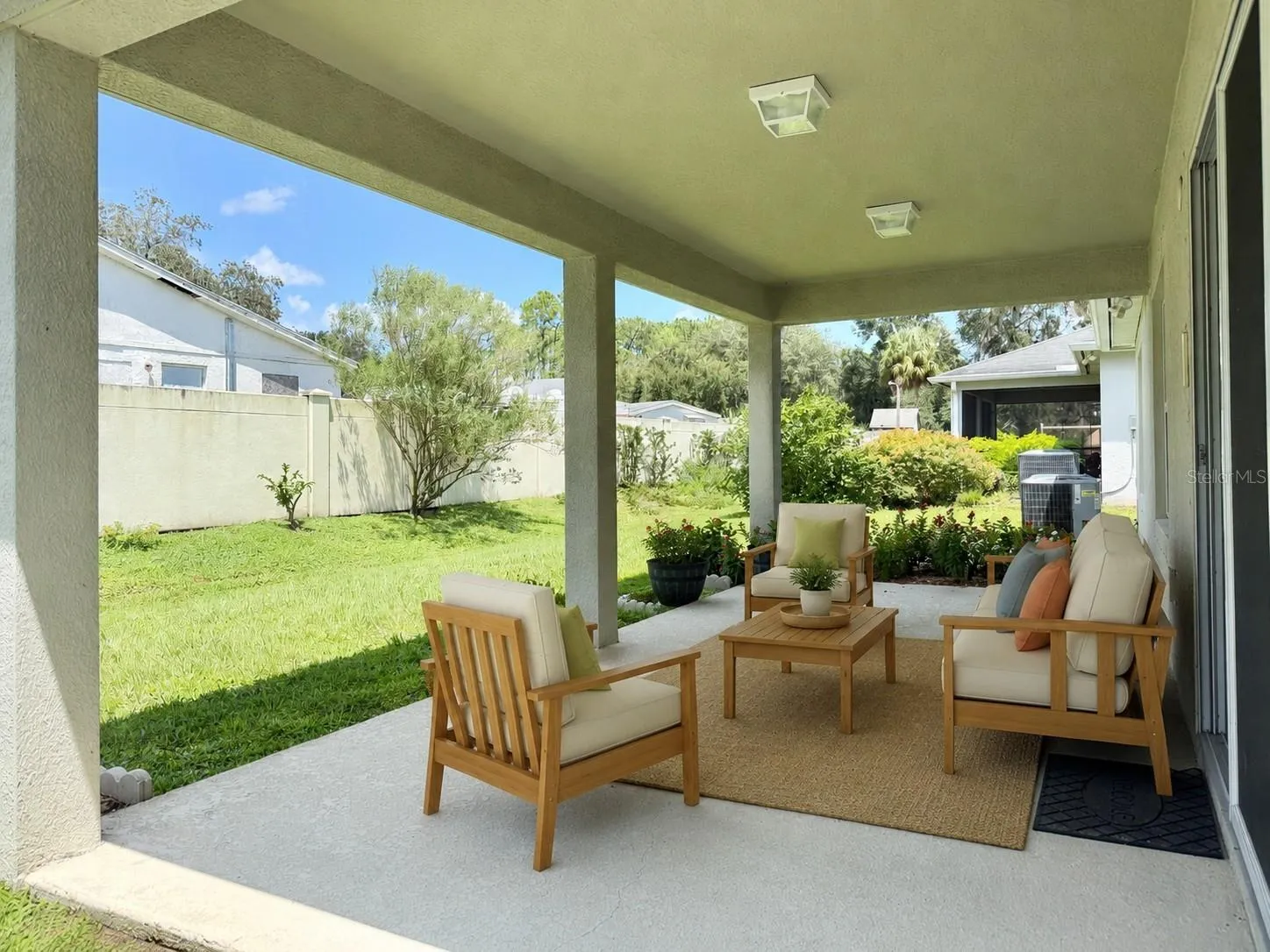 Staged - Covered Patio