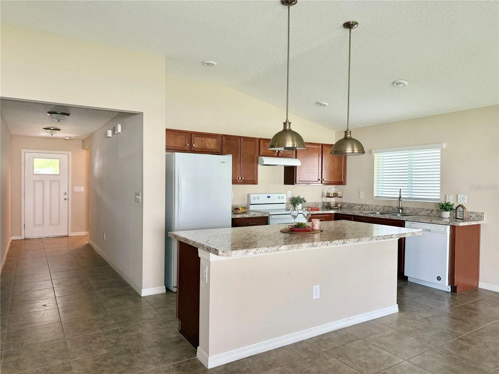 Foyer and Kitchen Area