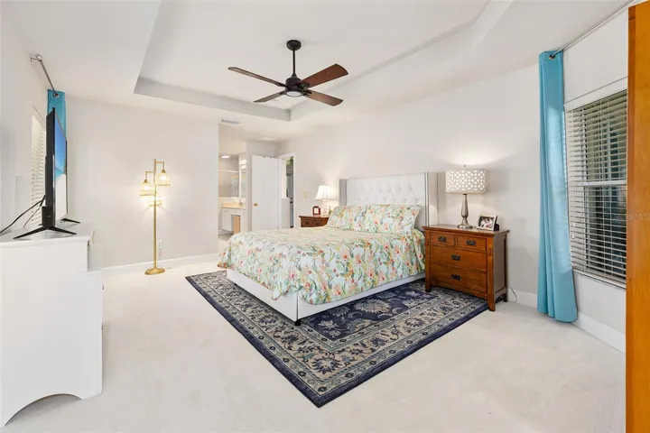 Ceiling fan for added comfort