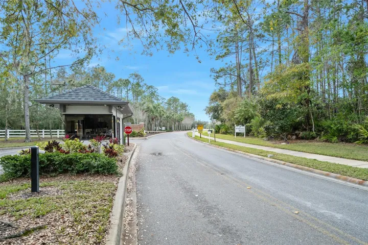 Tymber Creek neighborhood entrance guard shack
