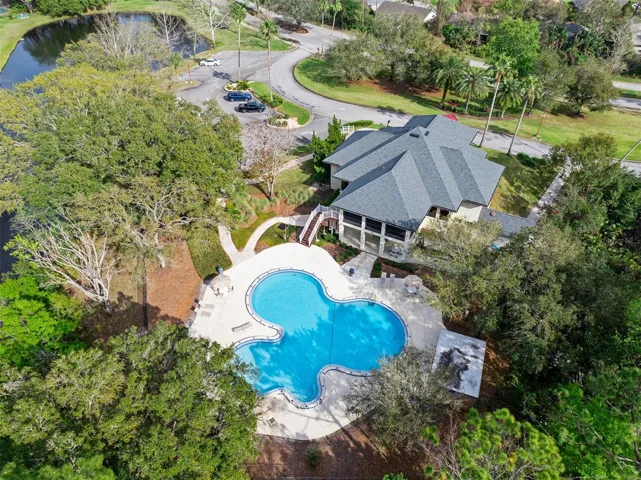 Community clubhouse/pool area