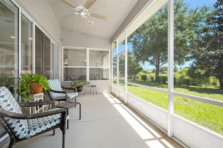 Ceiling fan for added comfort