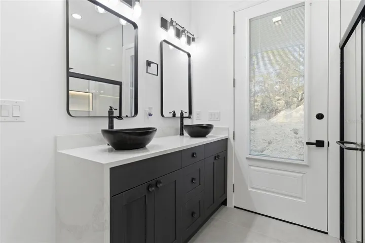 Guest bathroom 2 with vanity and walk-in