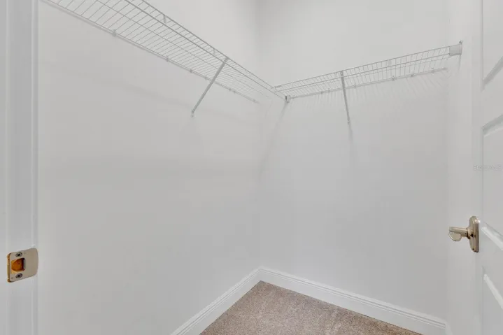 2nd bedroom, first floor walk-in closet