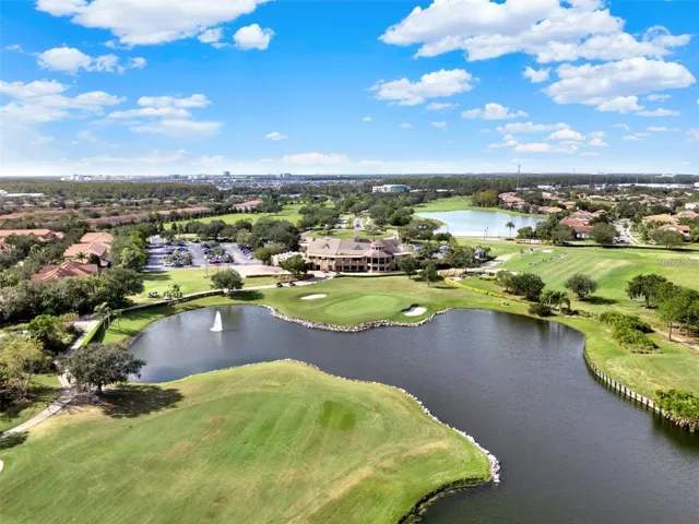 Golf course community views