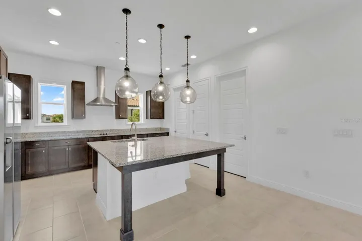 Beautiful Kitchen with Grand Island Space