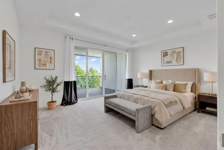 Primary Suite, 3rd floor**Virtually staged**