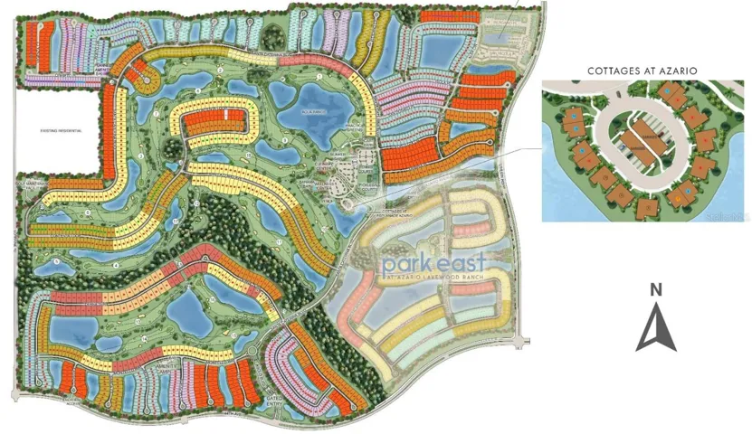 Esplanade at Azario Lakewood Ranch Sitemap