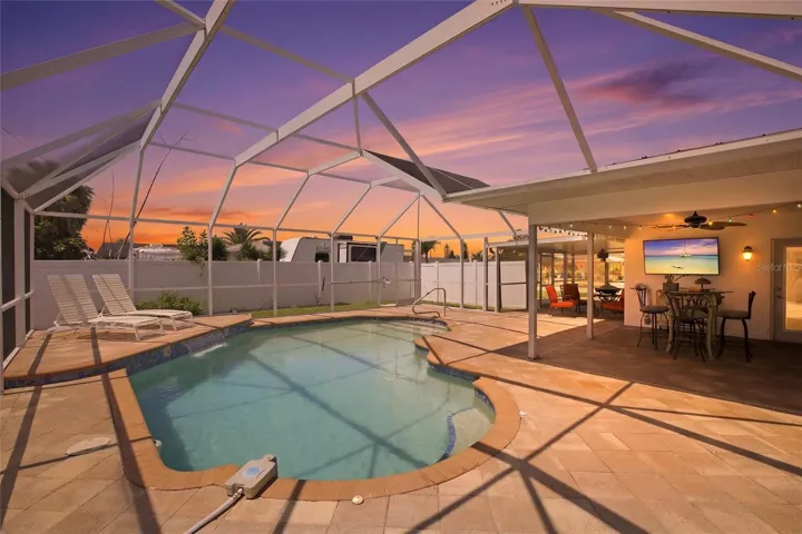Solar Heat Saltwater Pool