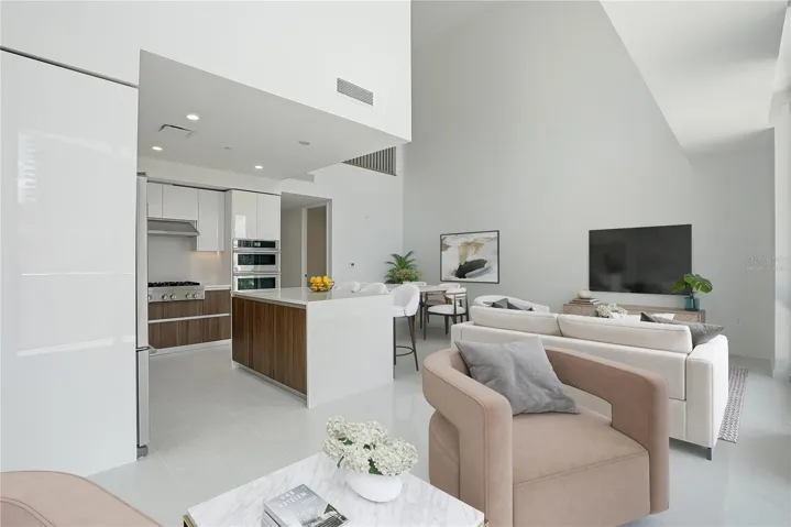 Great Room Virtually Staged