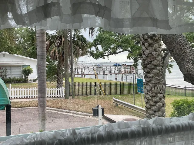 View to the South to the Clearwater Bridge over to the beach