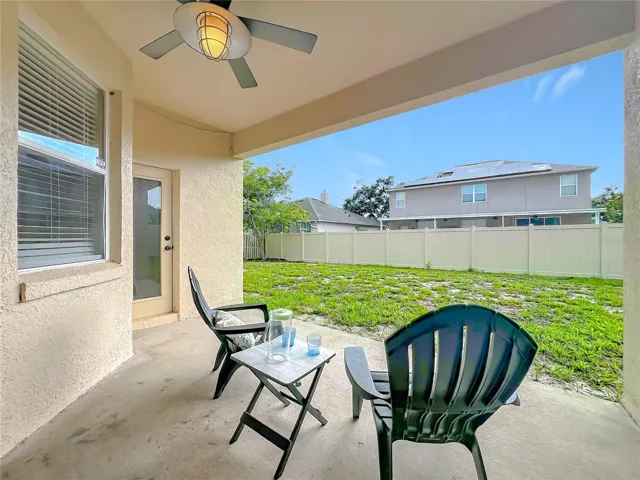 Great roofed porch