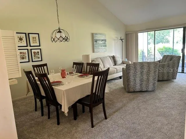 Dining living combo