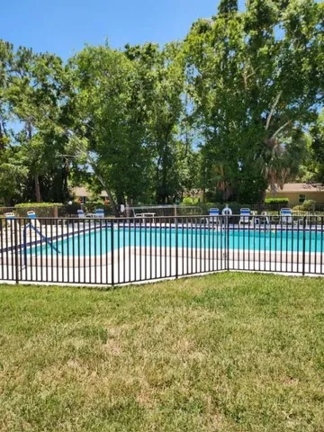Community pool steps from your Lanai.