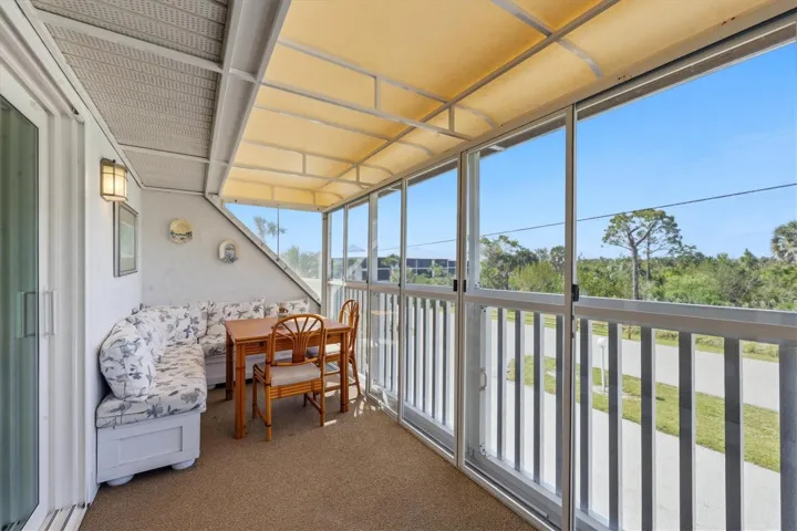 Screened in Front View Porch.