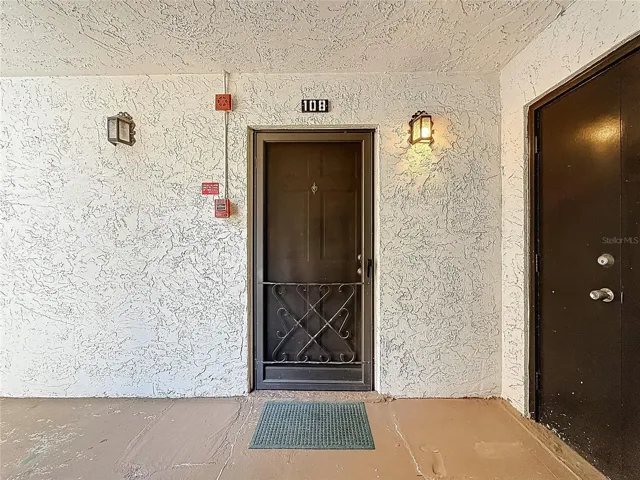 front door & storage