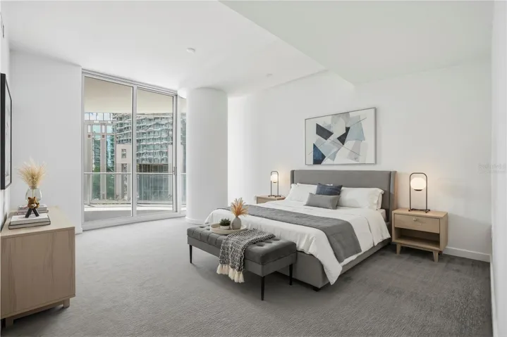 Primary Bedroom Virtually Staged