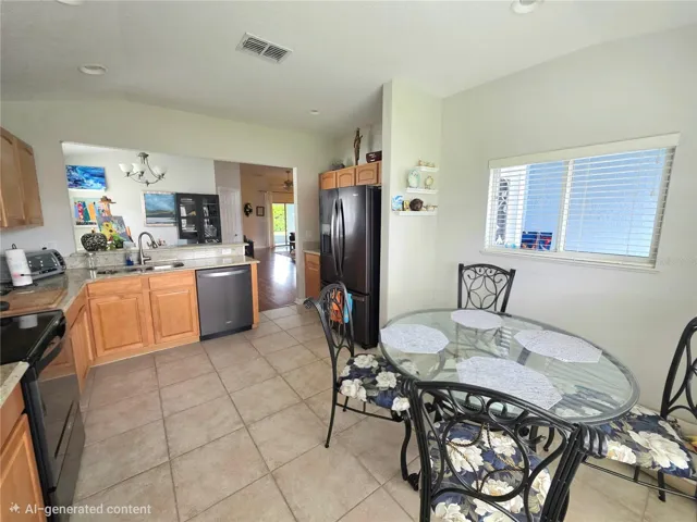 kitchen/dining room