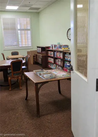 puzzle/game room