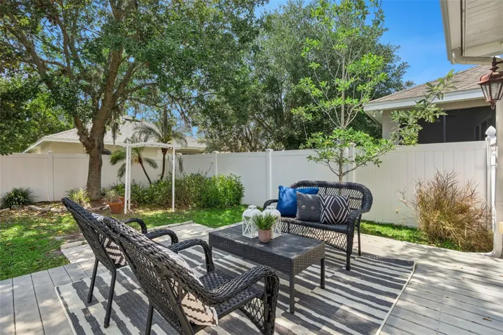Back Deck, Private, Fenced Yard