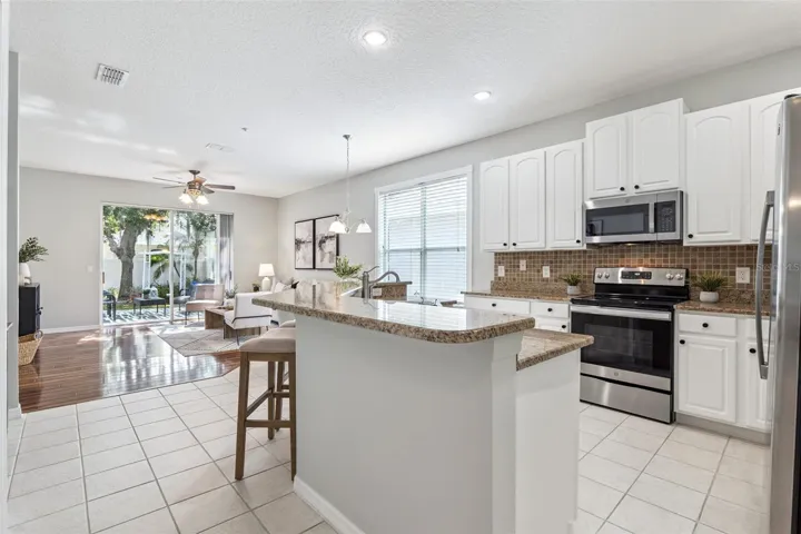 Kitchen and Family Room