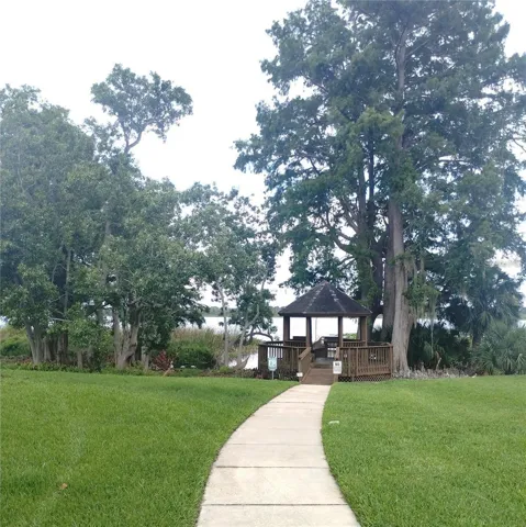 Gazebo and Dock to Lake Lulu