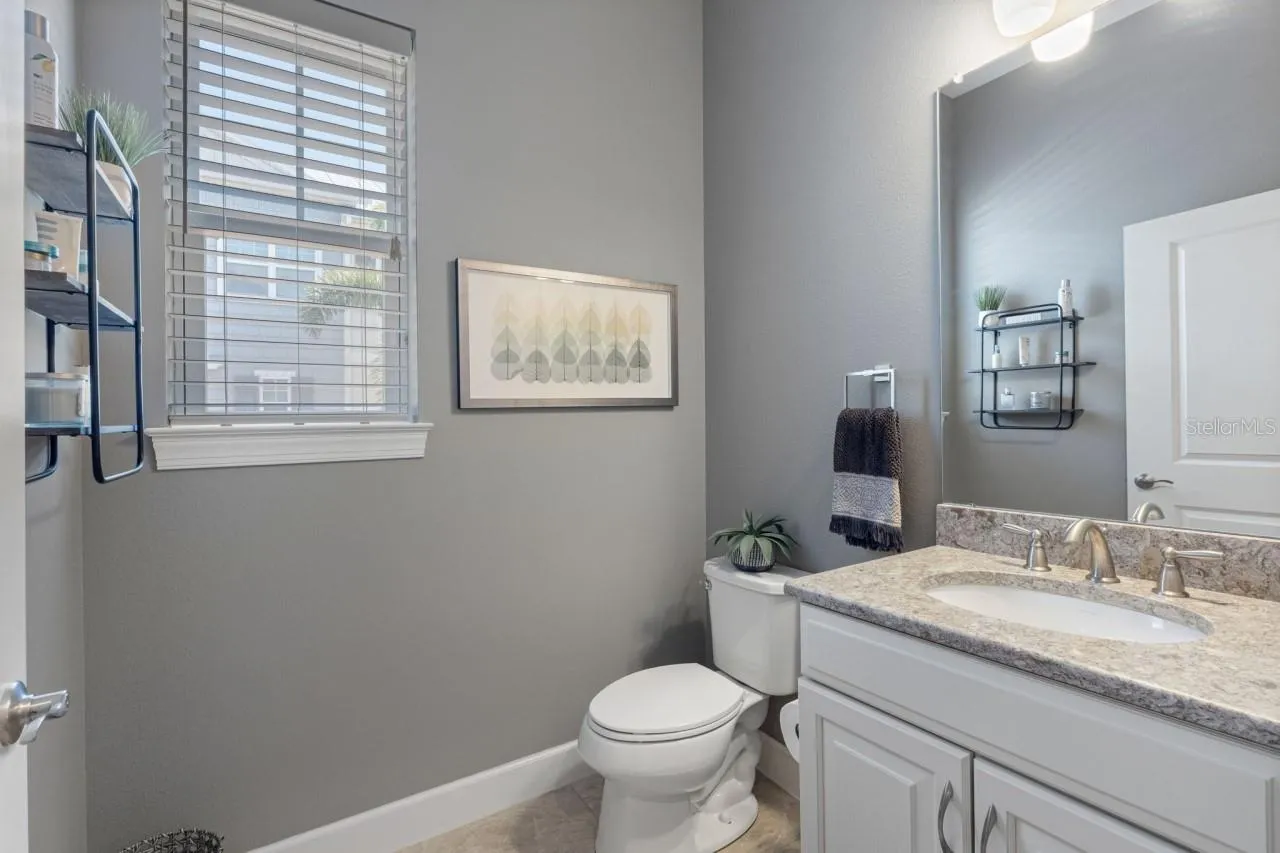 Bathroom Adjacent to Bonus room