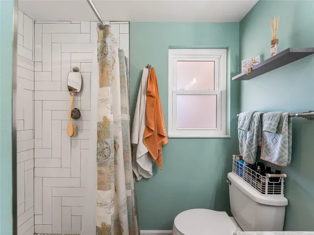 Bathroom 3 - located off eat in kitchen space