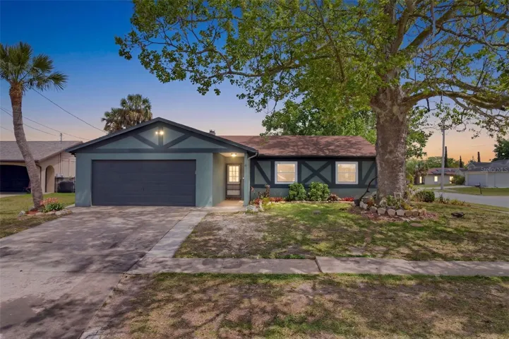 Mature landscaping in the front, side, and back.