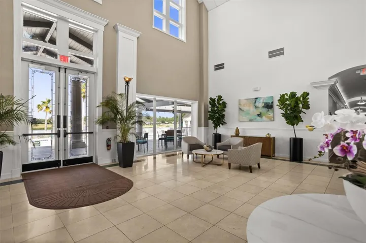 Entry into clubhouse