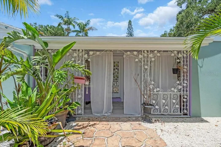 Front Entryway of 3/1 larger unit of 1760 Wisconsin | 1761 Siesta Drive, 1760 & 1762 Wisconsin, Sarasota, FL 34239